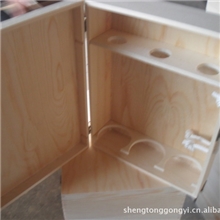 厂家直销酒类包装木制酒箱四支装酒盒红酒盒包装盒