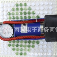 汽车打气筒脚踩踏打气筒车载便携充气筒带压力表迷你小气泵厂家