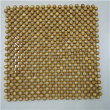 夏季汽车座垫车载香木凉垫木珠方垫按摩珠子汽车坐垫隔热垫