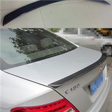 奔驰AMGC级W204C180K230260改装配件碳纤维卧式压尾翼