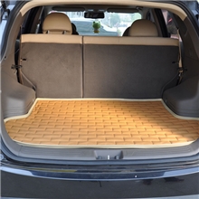 致程厂家直销一件代发专车专用皮革尾箱垫后备箱垫超纤皮批发