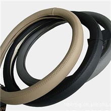 厂家供应百帝龙真皮牛皮把套方向盘套汽车用品汽车方向盘套