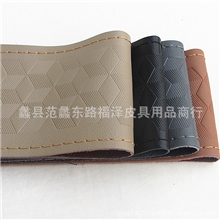 专业品质供应福泽真皮方向盘套手缝真皮把套车把套厂家直销