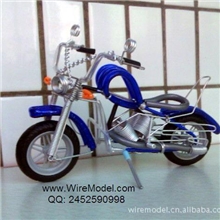 摩托车摆件桂林旅游工艺品创意货源手工自行车铁艺合金车模