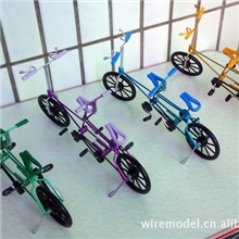 手工自行车双人情侣自行车模型礼品精品金属模型泰国工艺品