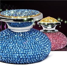 DAD镶钻高级汽车香水车载香水座座水晶钻高档车用摆件满钻车饰