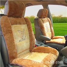 批发2013新款秋冬季汽车坐垫毛绒座垫KD36仿毛棉垫用品厂家
