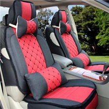 哥锐达【厂家直供】星光亚麻汽车坐垫新款通用四季垫座垫座套