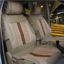 厂家批发四季通用汽车坐垫夏季座垫亚麻冰丝坐垫四季垫新款