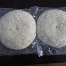 供应单面200mm、180mm硬沿、无沿毛线轮（黄、白）、抛光盘