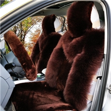 冬季羊毛汽车坐垫连体毛绒坐垫冬季汽车座套垫羊毛毛绒汽车用品