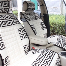 爵诚新款中国风通用亚麻汽车坐垫时尚汽车四季座垫内饰汽车用品