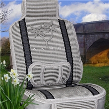 坐垫汽车坐垫钩针坐垫老垫家维卡手编汽车座垫汽车座垫四季垫