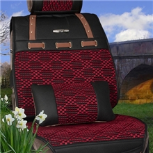 坐垫老垫家新款汽车坐垫靠垫坐垫红色汽车坐垫汽车坐垫四季