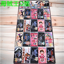 动漫卡贴海贼王卡贴路飞海贼王Q版卡贴水晶卡贴立体pvc卡贴