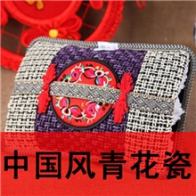 2013新款中国风青花瓷热水袋暖手宝防暴水电分离安全批发