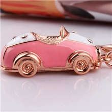供应汽车促销礼品配饰经典汽车钥匙扣时尚金属烤漆老爷车钥匙扣