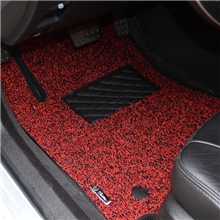 金邦PVC抗菌丝圈脚垫专车专用高档环保无味加厚防水防滑车地毯垫