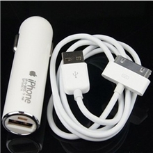 苹果原装iphone44S车充3GSipodSTR车载手机充电器