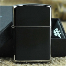原装正品ZIPPO打火机150黑冰光面防风芝宝火机专柜正版限量