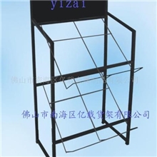 批发汽车脚垫架，汽车脚垫展架，汽车用品展示架地毯架金属货架