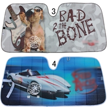 144X68新款高档加厚汽车遮阳用品,太阳挡,双层加厚遮阳挡天台厂家