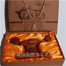 厂家直销桃木如意摆件肥城桃木如意桃木如意价格