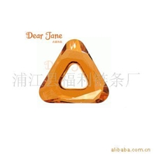 供应水晶玻璃三角球珠尖珠扁珠方珠滴水