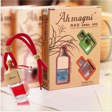 正品阿米尼汽车香水套装车用悬挂香水整件7.2元1盒阿米尼香水