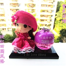 厂家直销正品迷糊娃娃汽车香水座车载迷糊娃娃香水座多款多味