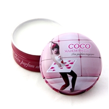 法国夏莫尼格拉斯固体香膏批发可可小姐固体香水爆款香膏