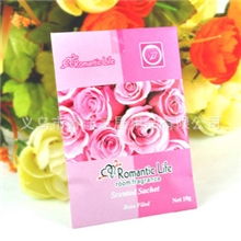 12种香型厂家直销Romanticlife纸小香包纯天然衣柜香薰香包8g
