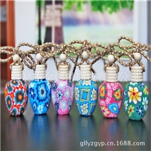 秋季地摊热卖品软陶车载香薰软陶汽车香水秋季熏香软陶汽车挂件