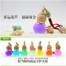 新推出爆款七彩葫芦软陶香水车挂汽车香水颜色多种选择