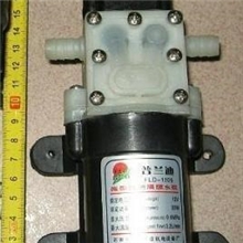 供应便携式洗车机隔膜泵12V25W喷雾泵假山鱼缸水泵洗车机泵