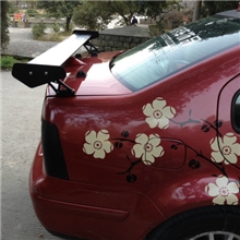 汽车尾翼三厢车通用单层夹式免打孔铝合金尾翼/定风翼JG-158