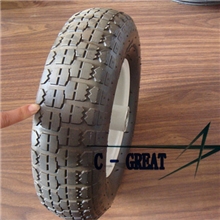 13寸充气轮、4.00-6充气轮、工具车轮子、手推车车轮、中型车轮