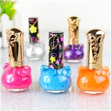 F197KT卡通指甲油带亮与纯色混配女士指甲油批发义乌指甲油