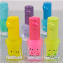 F399夜光K猫指甲油女士指甲油环保指甲油批发指甲油配货