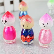 F99M8003小桃指甲油可爱卡通瓶装指甲油指甲油批发