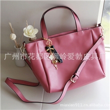 2013新爆款甜美色系单肩斜跨手提真牛皮高档休闲女包加工厂混批