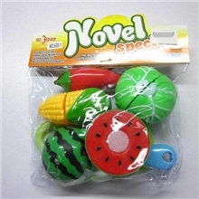 JT0028115水果切切看过家家玩具儿童玩具水果切仿真水果