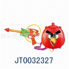 夏日热销愤怒的小鸟背包气压水枪夏天玩具水上乐园玩具