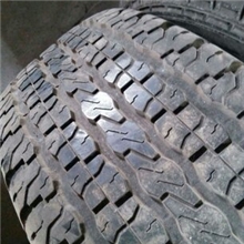 出售邓禄普进口二手汽车轮胎线纹胎255/65R16