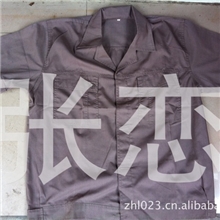 厂家专业工服批发涤府蓝色短袖等各式工作服职业装夏装