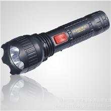 批发供应康铭LED充电式手电筒KM-8669充电电筒国内互联网总经销
