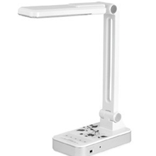雅格正品3986充电式进口贴片LED折叠触摸调光学习护眼工作台灯