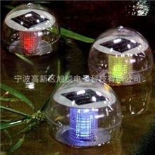 出口户外太阳能水漂灯太阳能池塘灯，花园灯,别墅灯三色可选