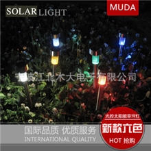 MD9547不锈钢太阳能草坪灯庭院灯LED花圆灯