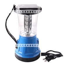 厂家直销多功能太阳能马灯2013新款太阳能两用式充电野营灯